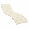 vidaXL Sun lounger cushions Oxford fabric (100% polyester) Cream