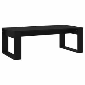 vidaXL Coffee Table Black 102x50x35 cm Engineered Wood