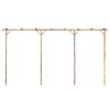 vidaXL Pergola Bamboo 385x40x205 cm