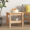 vidaXL Coffee Table 45x45x40 cm Solid Wood Pine