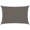 vidaXL Sunshade Sail 160 g/m² Anthracite 3x4 m HDPE