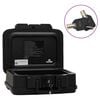 vidaXL Safe Box Black 38x32,5x16,5 cm