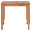 vidaXL 3 Piece Garden Dining Set Solid Wood Teak