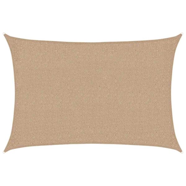 vidaXL Sunshade Sail 160 g/m&sup2; Taupe 2x3 m HDPE
