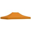 vidaXL Party Tent Roof 4x3 m Orange 270 g/m²