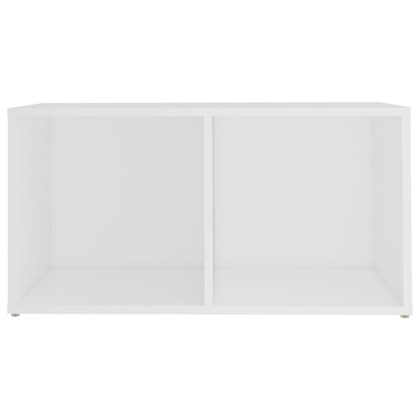 vidaXL 6 Piece TV Cabinet Set White Engineered Wood