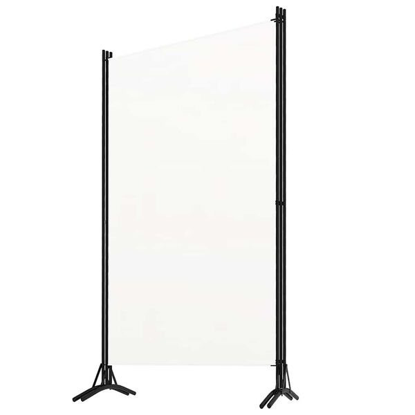 vidaXL 3-Panel Room Divider White 260x180 cm