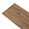 vidaXL Self-adhesive PVC Flooring Planks 5.02 m² 2 mm Walnut Brown