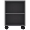 vidaXL TV Cabinet Grey 120x35x48 cm Engineered Wood