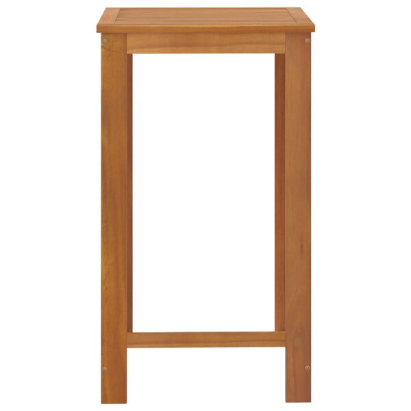 vidaXL 5 Piece Garden Bar Set with Cushions Black