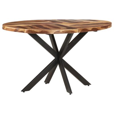 vidaXL Dining Table 140x80x75cm Solid Acacia Wood