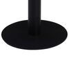 vidaXL Bistro Table Dark Brown 60 cm MDF