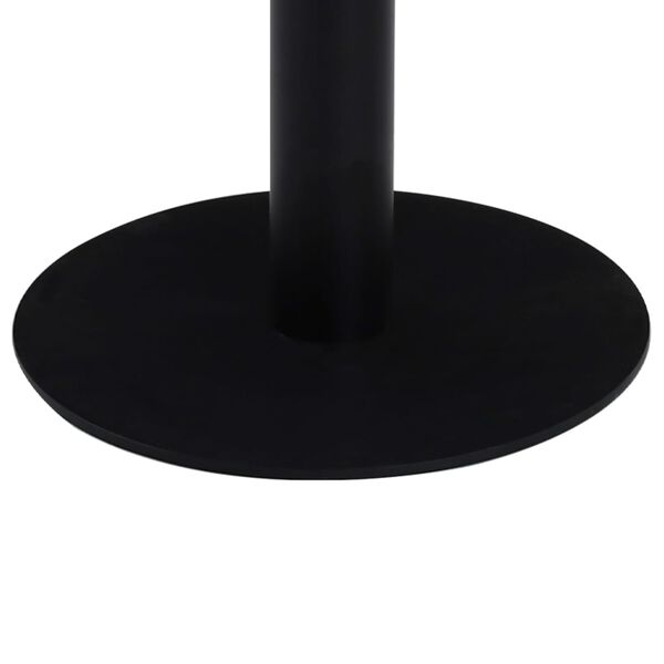 vidaXL Bistro Table Dark Brown 60 cm MDF