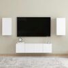 vidaXL TV Cabinet White 30.5x30x60 cm Engineered Wood
