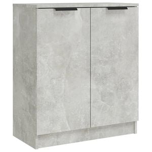 vidaXL Sideboard Concrete Grey 60x30x70 cm Engineered Wood