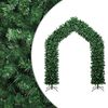 vidaXL Christmas Tree Arch | Green | PVC | Large | Decorative Inlays