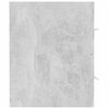 vidaXL 2 Piece Bathroom Furniture Set Concrete Grey Engineered Wood