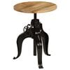 vidaXL Bar Table Solid Mango Wood 60x(76-110) cm