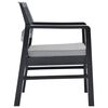 vidaXL 3 Piece Garden Lounge Set Plastic Anthracite