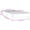 vidaXL Box Spring Bed Frame Light Grey 90x200 cm Fabric