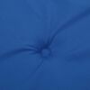 vidaXL Deck Chair Cushion Royal Blue (75+105)x50x4 cm