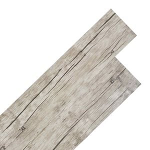vidaXL Flooring Planks Oak Washed 5.02 m&sup2; 36 pcs PVC