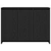 vidaXL Sideboard Black 102 x 29.5 x 75 cm Engineered wood