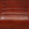 vidaXL Lounge Chair Brown Genuine Leather