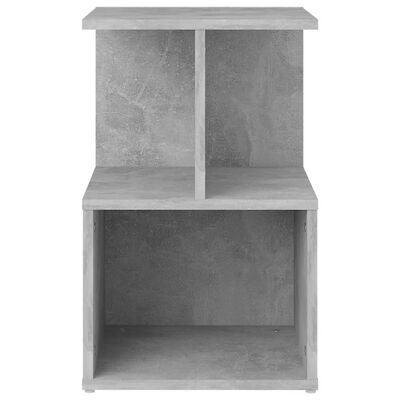 vidaXL Bedside Cabinet Concrete Grey 35x35x55 cm Engineered Wood