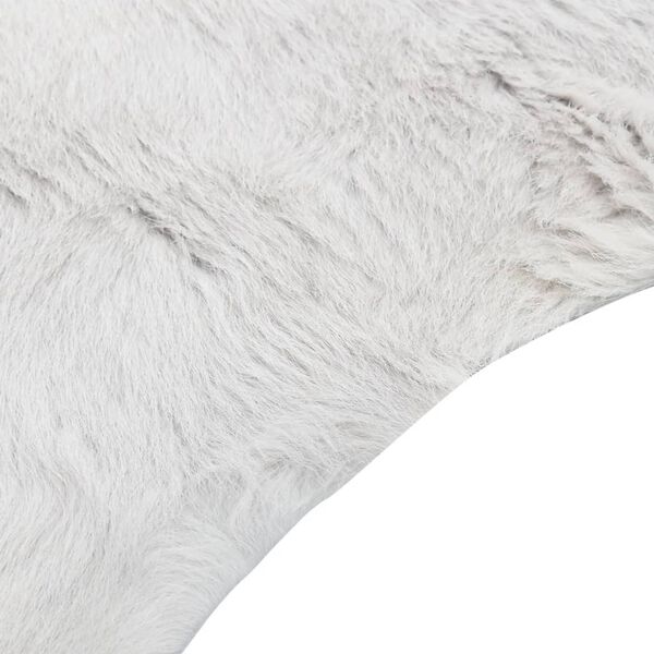 vidaXL Calfskin Mixed Black and White 70x100 cm