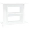 vidaXL Aquarium Stand White 80x35x60 cm Engineered Wood