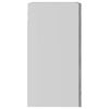 vidaXL Hanging Glass Cabinet Lyon Concrete Grey 40x31x60 cm Engineered Wood