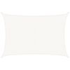 vidaXL Sunshade Sail 160 g/m² White 3x4.5 m HDPE