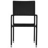 vidaXL 7 Piece Garden Dining Set Poly Rattan Black