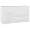 vidaXL Shoe Bench White 80x30x45 cm Engineered Wood