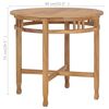 3 Piece Garden Dining Set with Cushions Solid Teak Wood