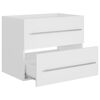 vidaXL Sink Cabinet White 60x38.5x48 cm Engineered Wood