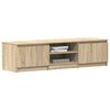 vidaXL TV Cabinet Sonoma Oak 140x40x35.5 cm Engineered Wood