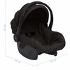 vidaXL Baby Car Seat Anthracite 42x65x57 cm
