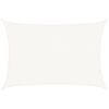 vidaXL Sunshade Sail HDPE Rectangular 4x6 m White