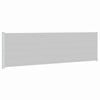 vidaXL Patio Retractable Side Awning 180x614 cm Grey