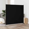 vidaXL 1-Panel Room Divider Black 175x180 cm