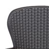 vidaXL Garden Chair 2 pcs with Cushion Brown Plastic Rattan Look