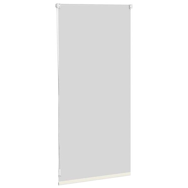 vidaXL Roller Blind Blackout 44.4x100 cm Fabric Width 40 cm Off White