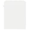 vidaXL Nightstand 2 pcs with Drawer White