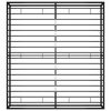 vidaXL Bed Frame without Mattress Black Metal 200x200 cm