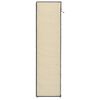 vidaXL Shoe Cabinet with Cover Cream 115x28x110 cm Fabric