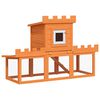 vidaXL Outdoor Large Rabbit Hutch House Pet Cage Single House