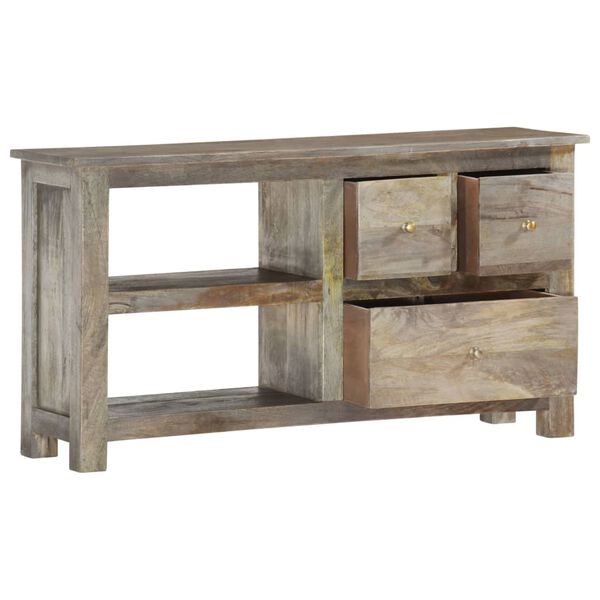 vidaXL TV Cabinet 100x30x55 cm Solid Mango Wood