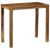 vidaXL Bar Table Solid Acacia Wood 118x60x107 cm